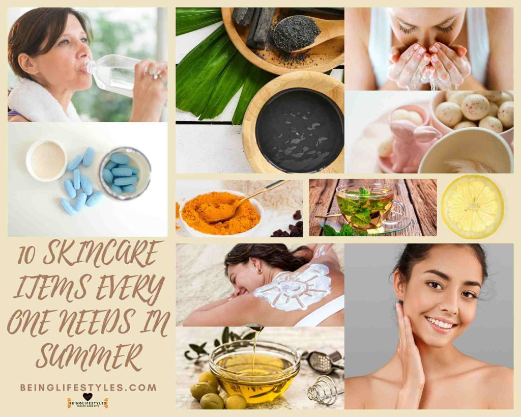 10 SKINCARE ITEMS EVERY ONE NEEDS IN SUMMER