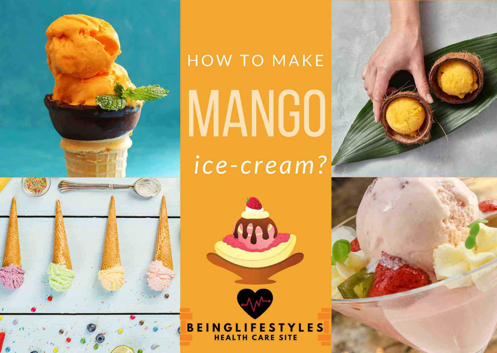 How to make mango ice-cream?